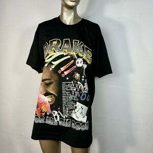 Drake “For all the dogs” graphic tee Nwot
